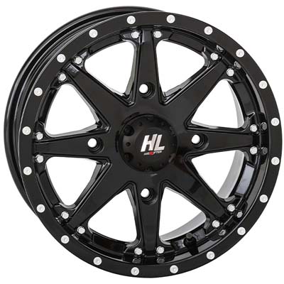 14x7 4/156 5+2 (+30mm) High Lifter HL10 Wheel - Gloss Black
